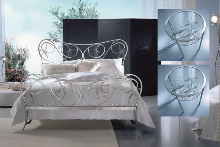 Letto con 2 comodini QUERIDA di Ciacci