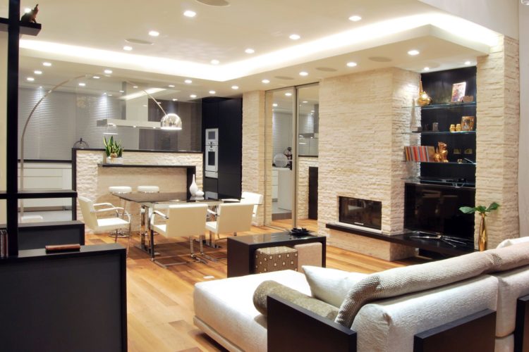 Oriental contemporary house